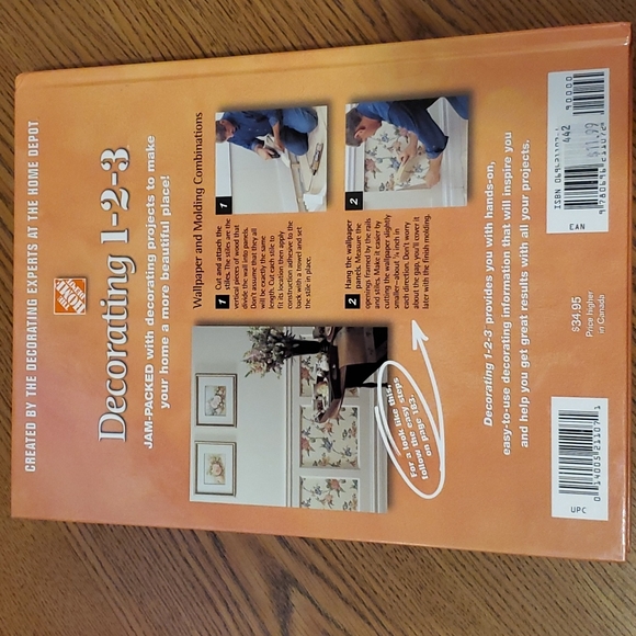 🛍The Home Depot Decorating 1-2-3 book - Picture 2 of 2